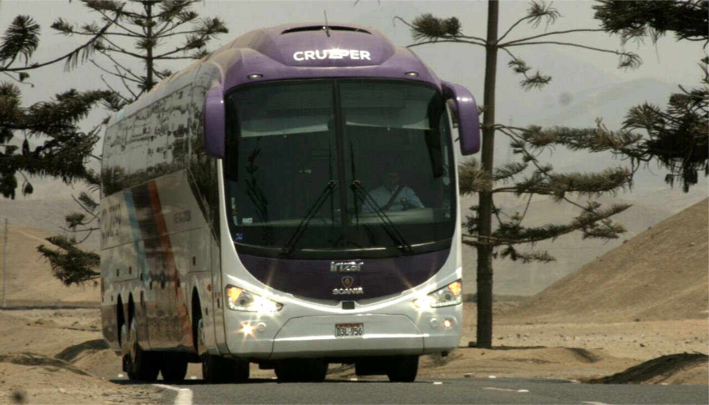Cuatro buses Scania presentes en servicio de transporte interprovincial