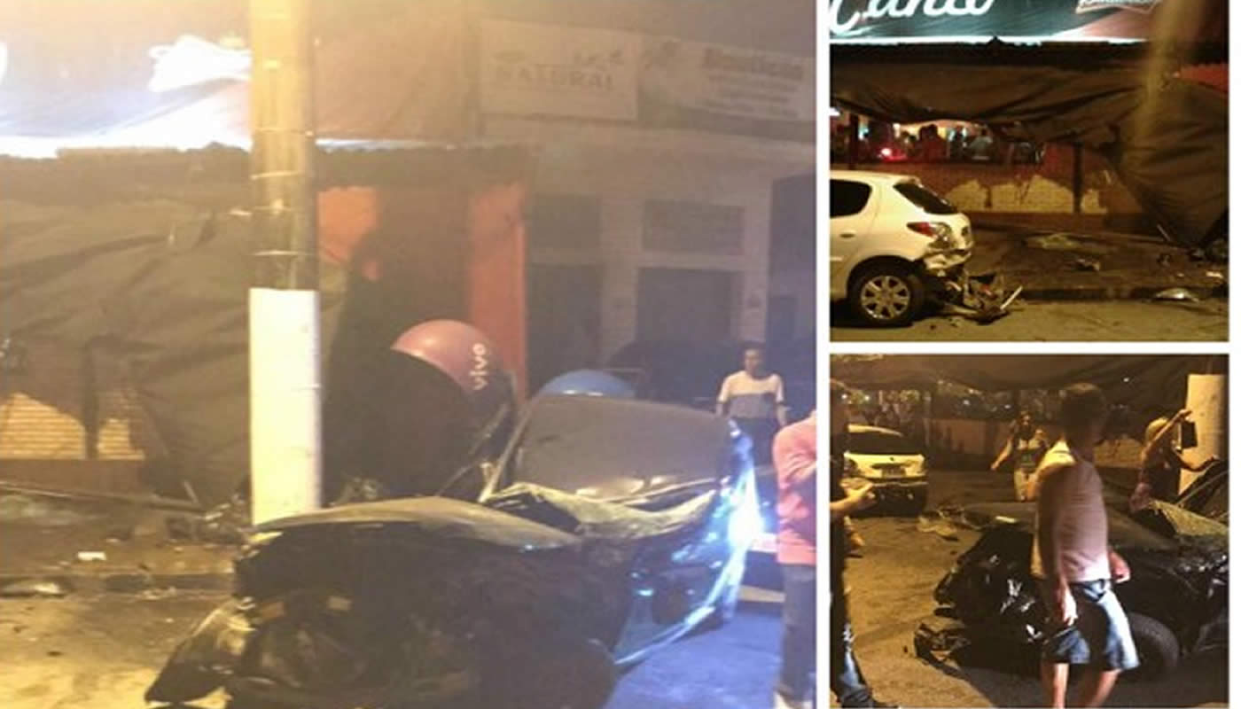 Camión causa destrozos tras empotrarse con un bar