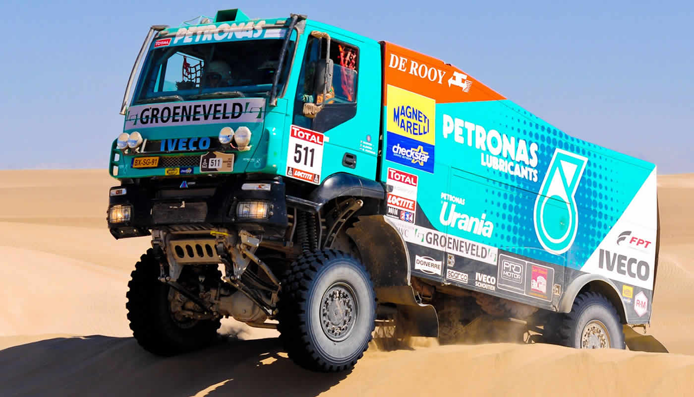 ¿Cuáles son las principales diferencias entre un camión común y uno de Dakar?