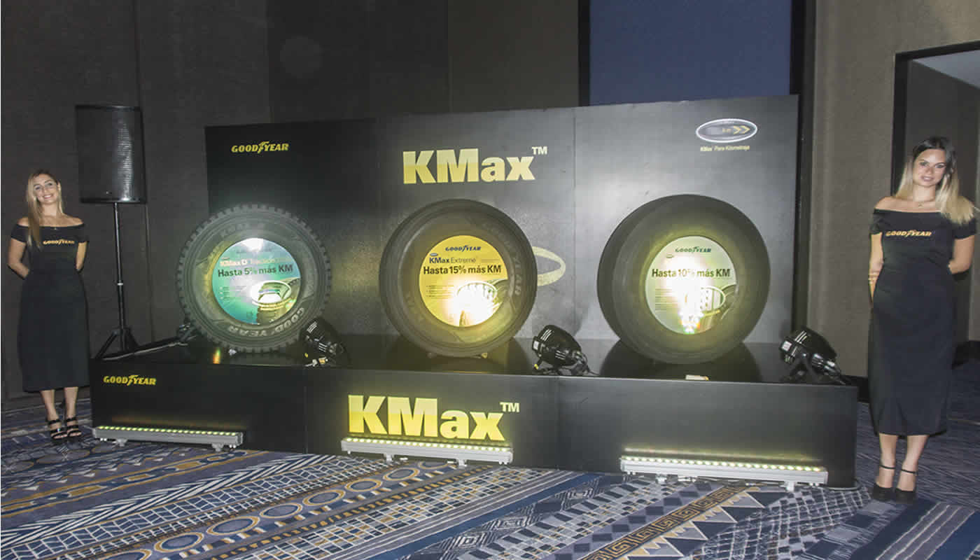 Goodyear presenta su serie de neumáticos premium regionales: KMax