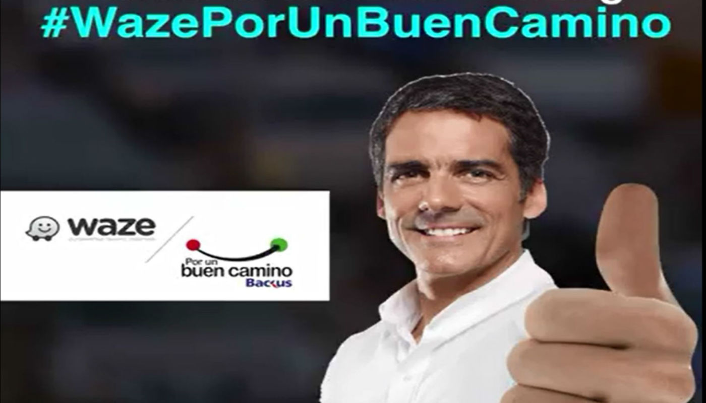 Ramón Ferreyros y Waze pueden guiarte durante la conducción