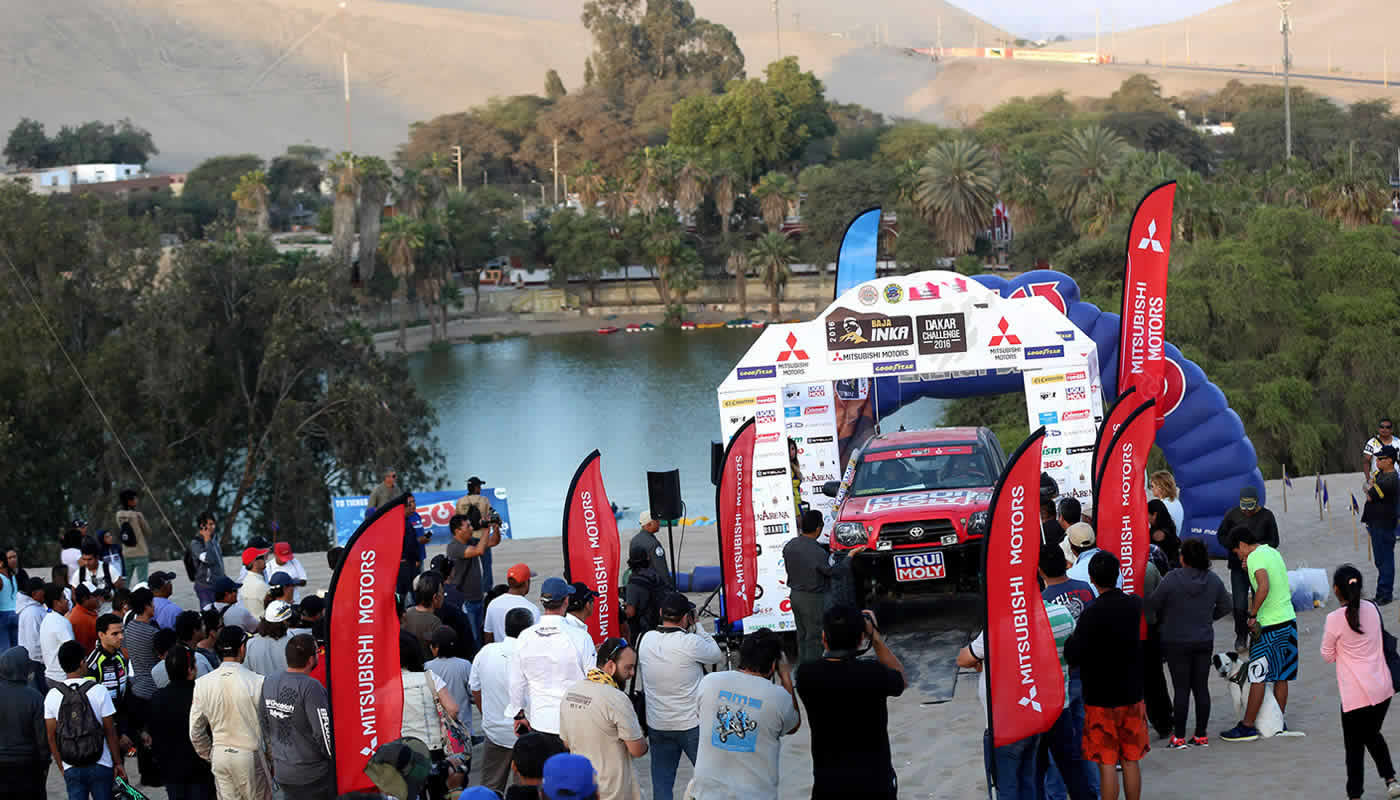 Seguridad satelital en Baja Inka 2017 