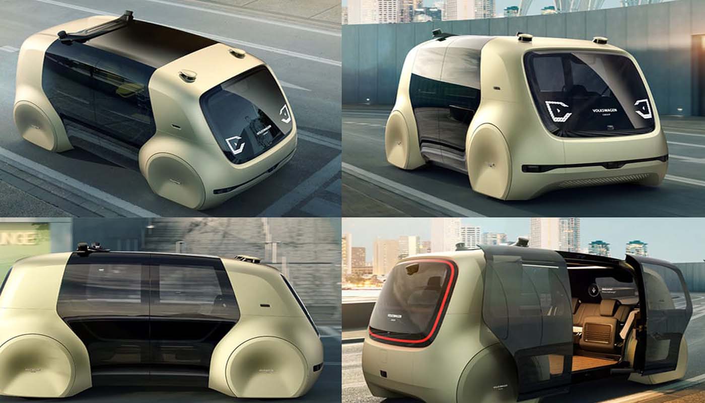 Sedric, la combi autónoma del futuro según Volkswagen 