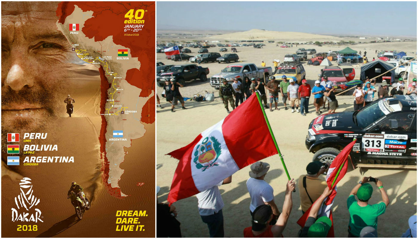 ¿Cuál es la etapa más larga y la más corta del Rally Dakar 2018?