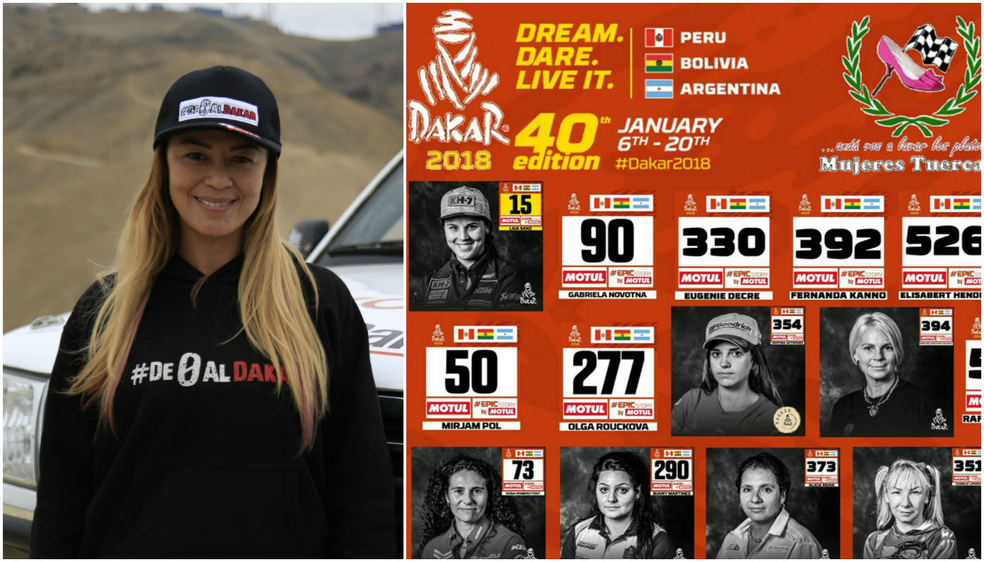 Ellas pondrán el toque de belleza en el Rally Dakar