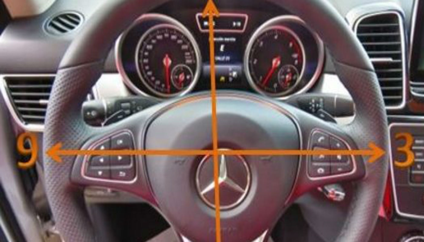 Cuando se está manejando