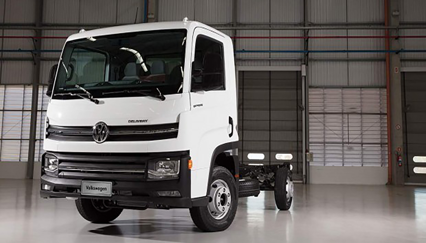 Un camión pequeño para delivery