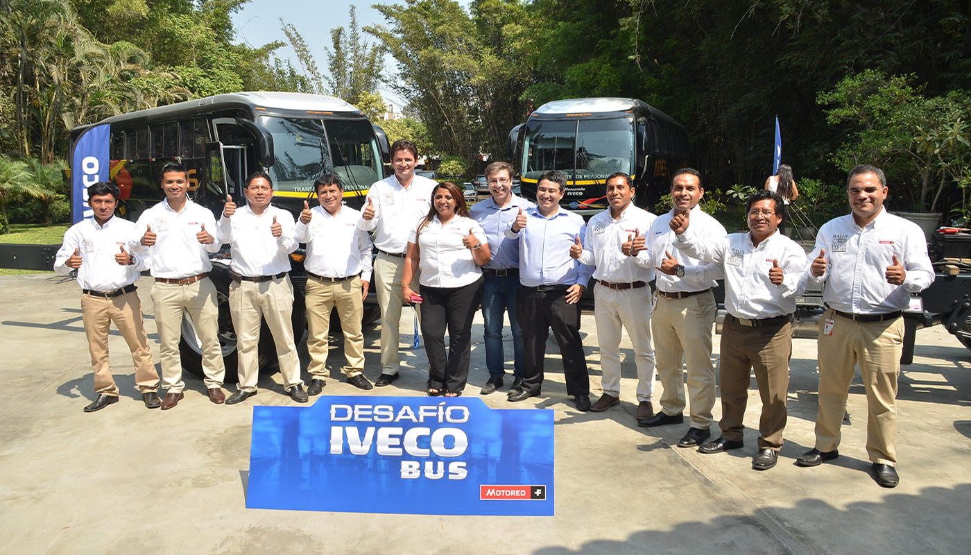 Iveco y Motored presentan nuevo modelo de bus 170S28