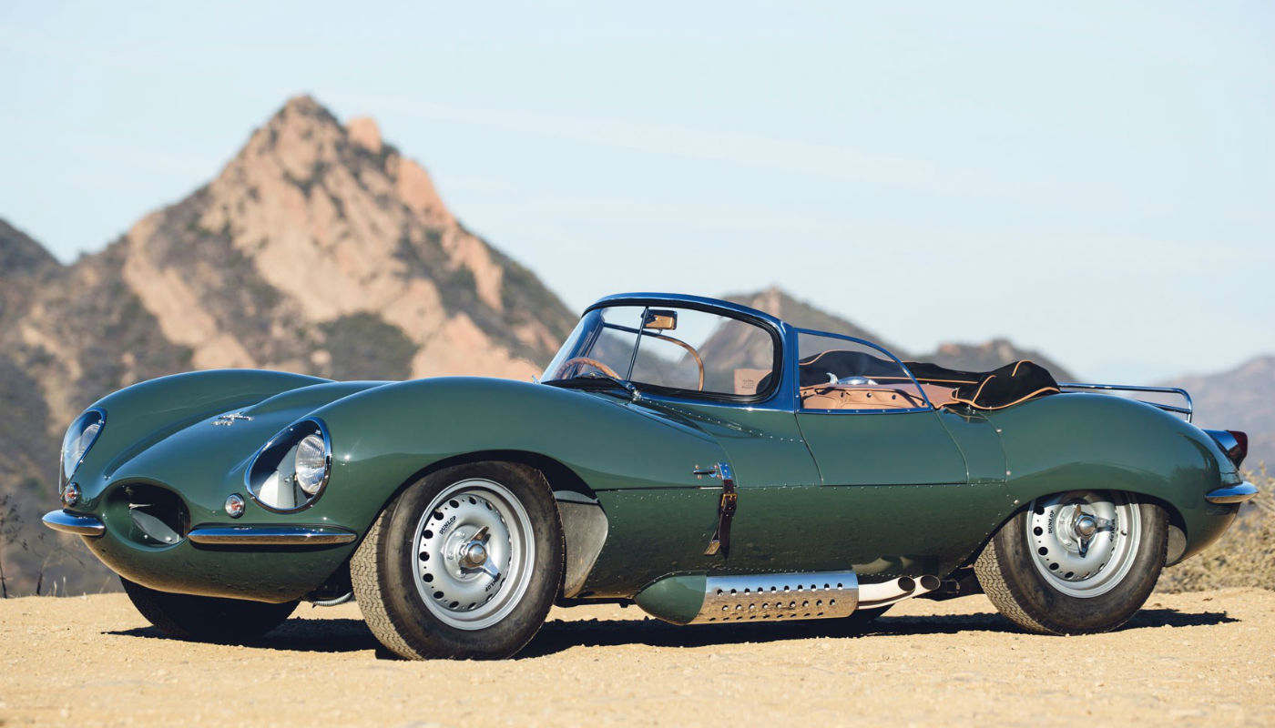 El valor del mítico Jaguar XKSS es de 1.3 millones de euros.