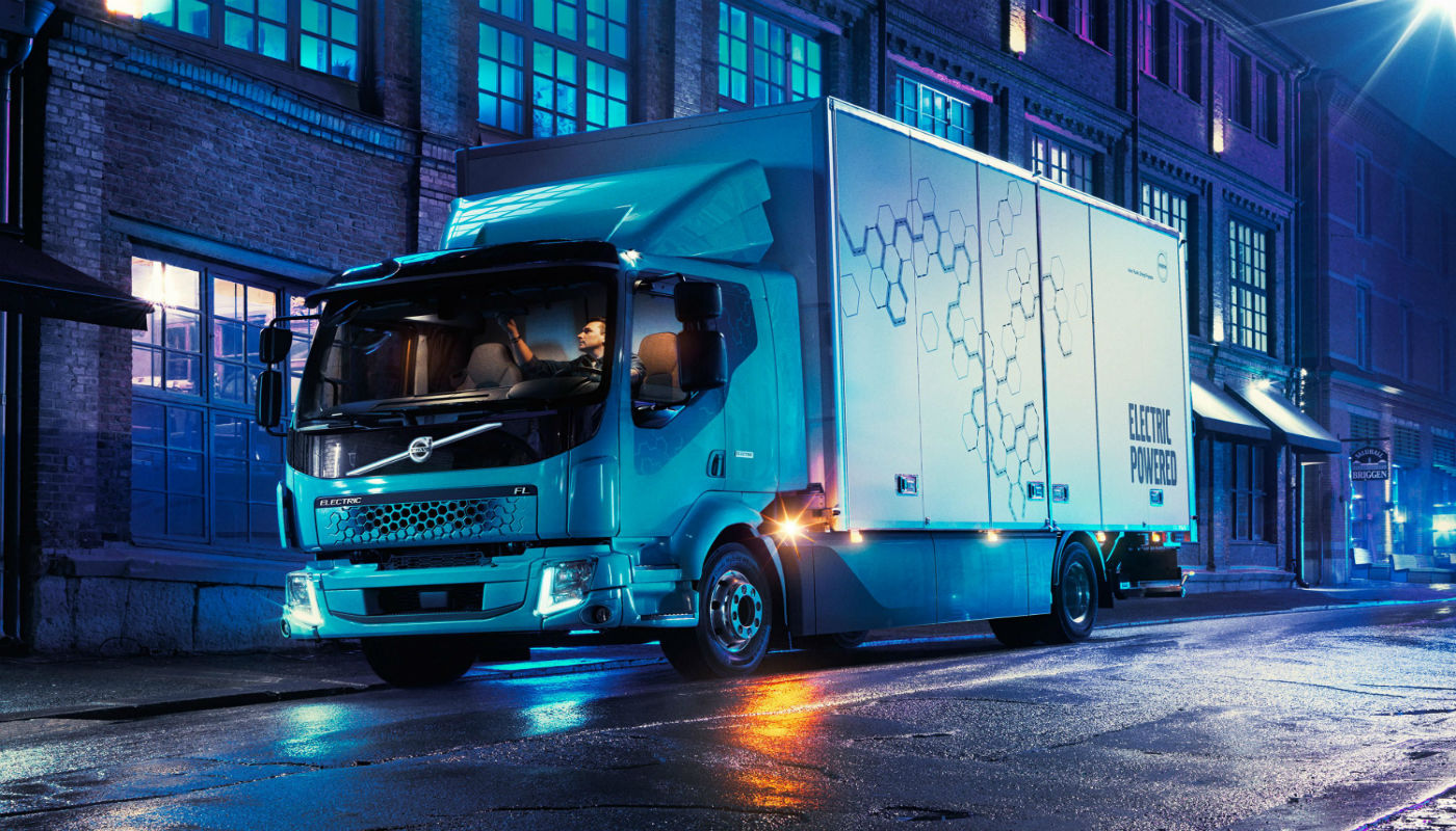 Tecnología potencia camiones Volvo FL Electric