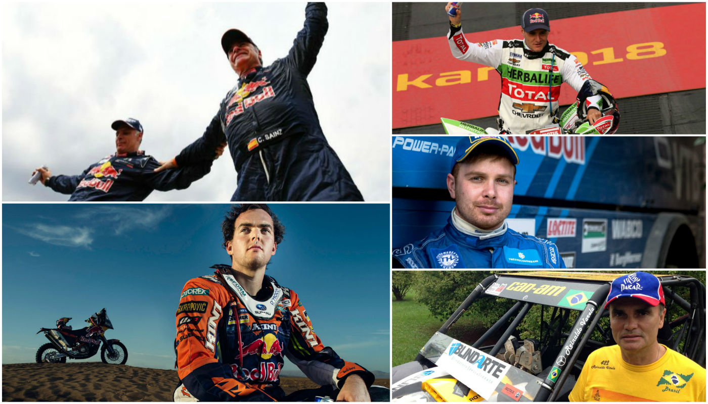 Rally Dakar 2018: Ellos son los cinco campeones del rally raid