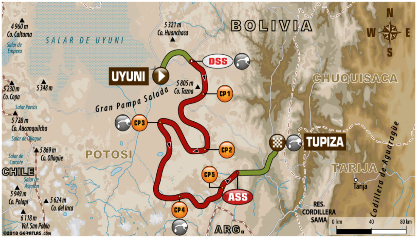 Uyuni – Tupiza: Se viene el especial más largo del rally raid