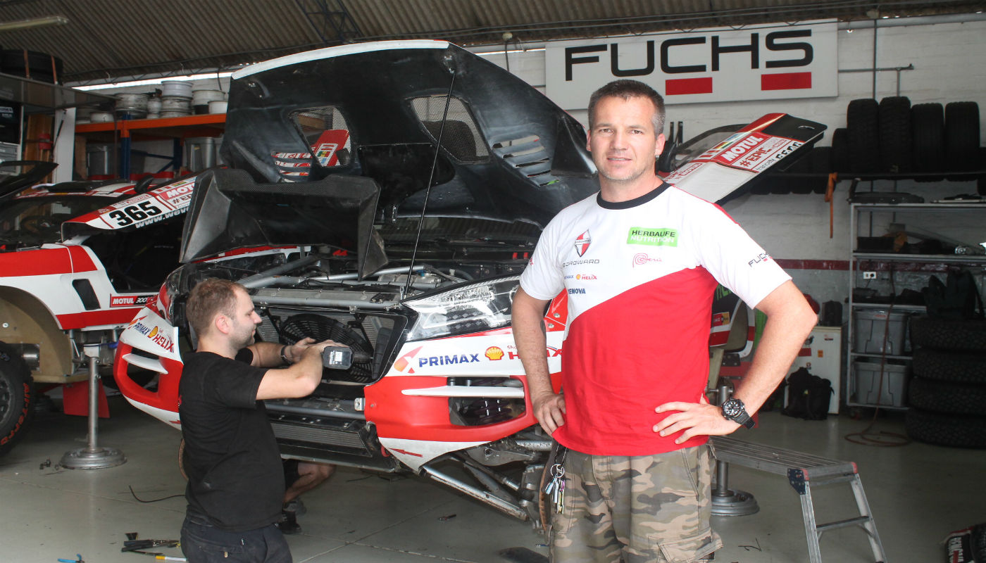 Nicolás Fuchs y su Borgward BX7 ya están listos para el Rally Dakar