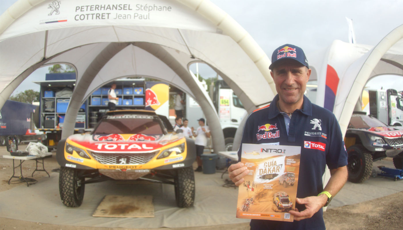 Stephane Peterhansel: «El Perú es el país que más se asemeja al Rally de África»