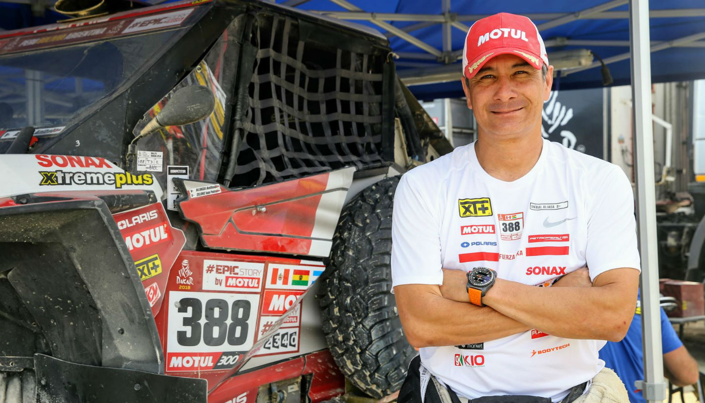 Aníbal Aliaga y Gustavo Medina