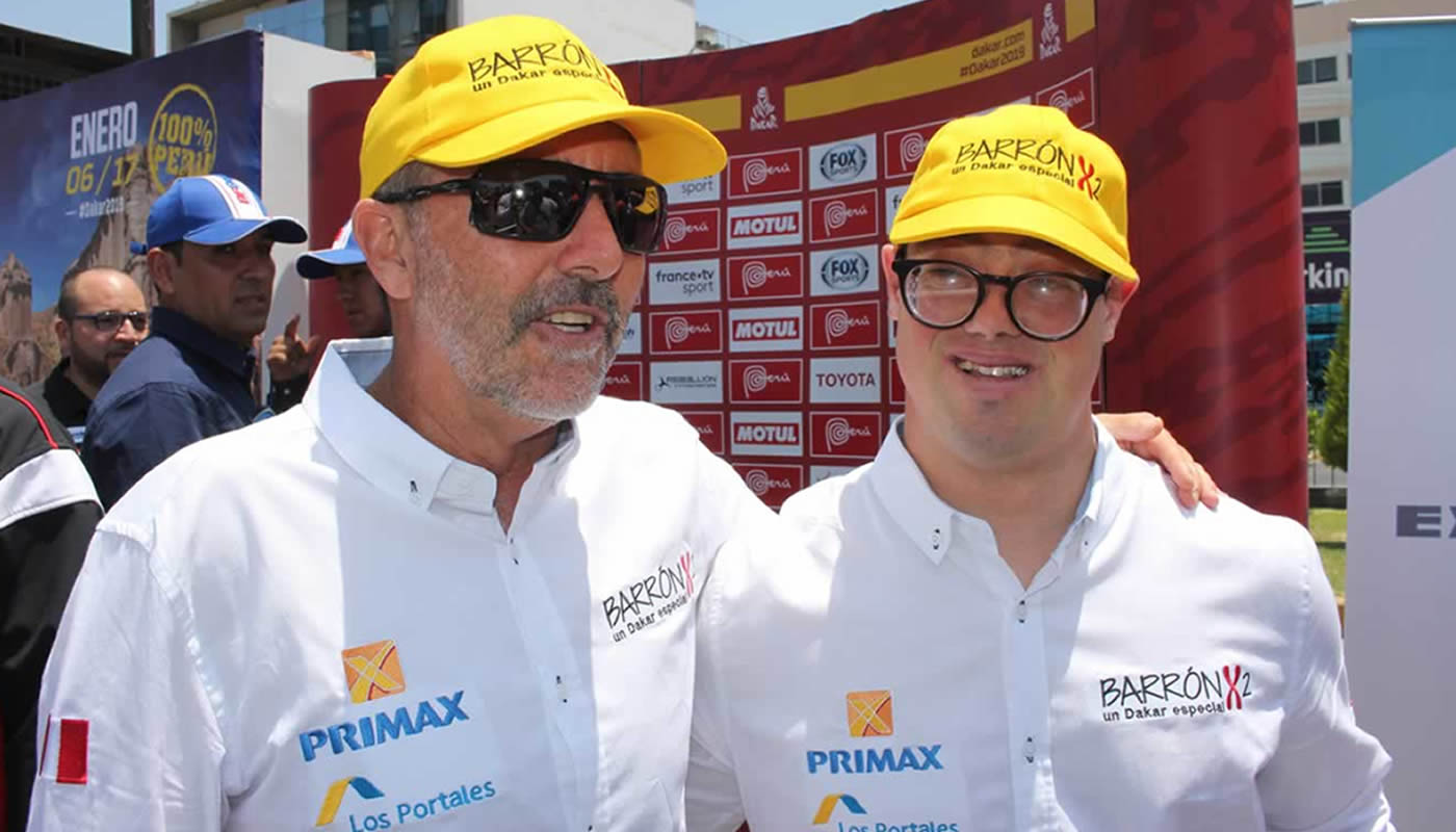 Jacques Barrón y Lucas Barrón