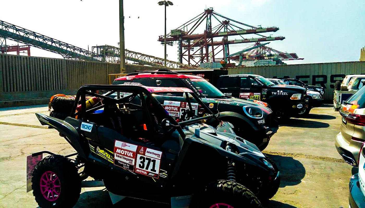 Actualización Dakar: El barco Heritage se encuentra en Lima