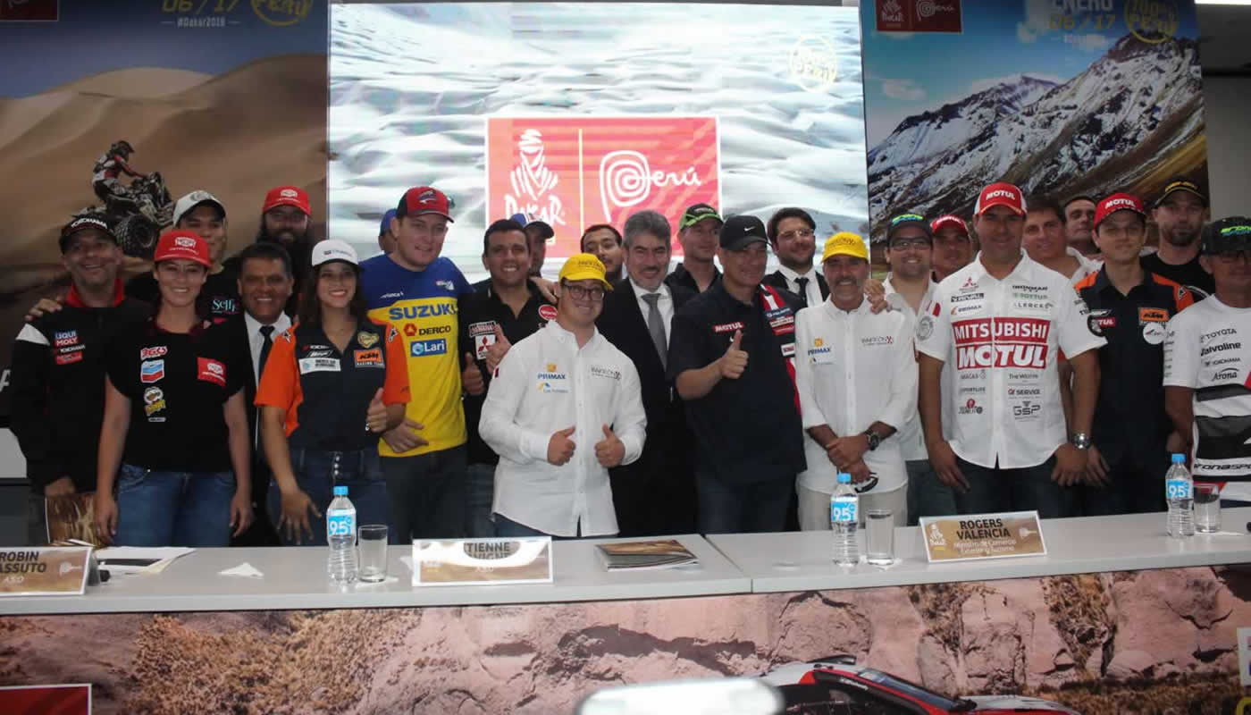 ¡Presentación oficial del Rally Dakar 100% Perú!