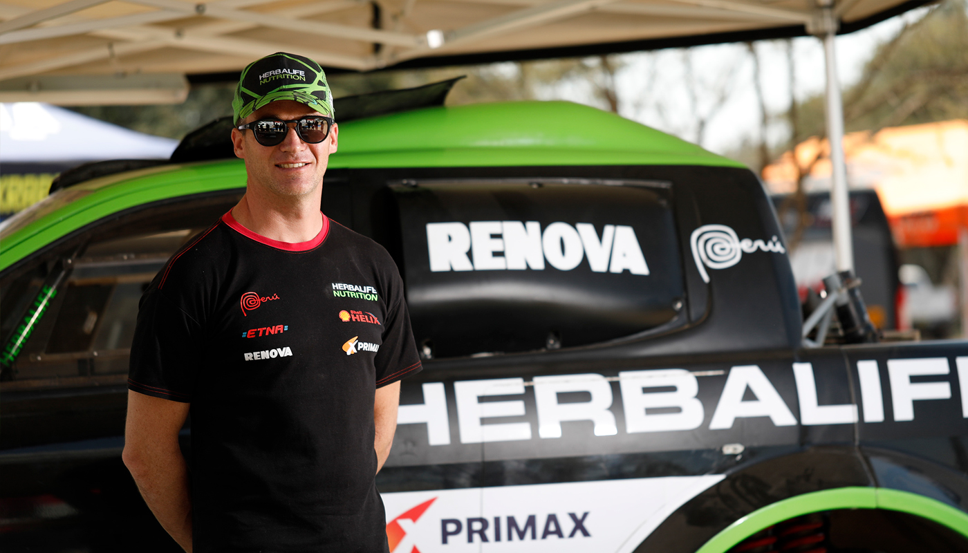 ¡Ya lo puso a prueba! Nicolás Fuchs tiene listo el vehículo con el que correrá el Dakar 2019