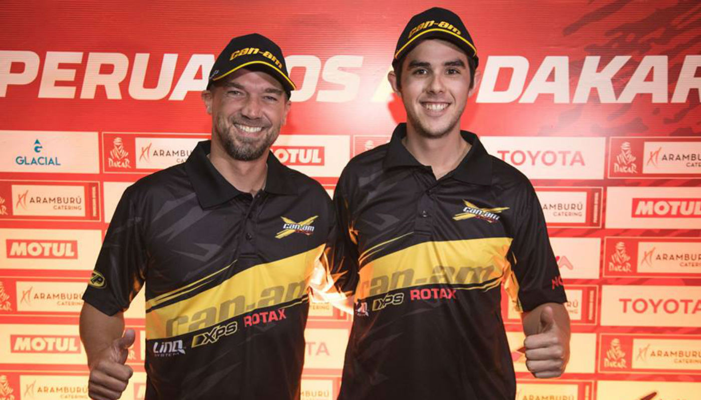 Heilbrunn debuta en el Dakar