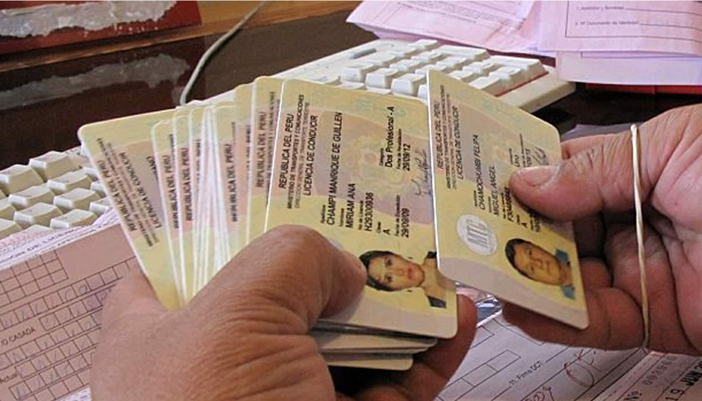 Brevetes se tramitarán solo en el lugar de residencia que indica tu DNI