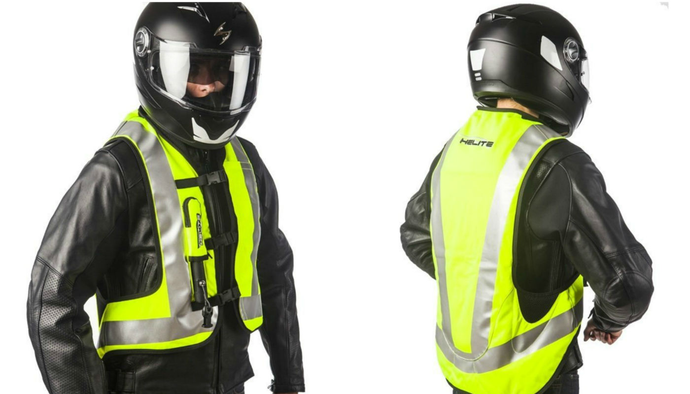 Este chaleco protege la vida del motero, ¿lo has probado?