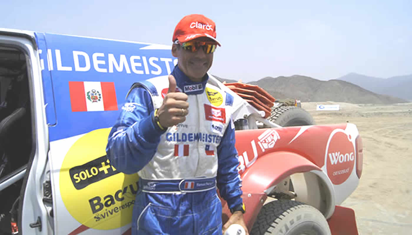 Ramón Ferreyros: «Estoy viendo la posibilidad de estar en el Rally Dakar»