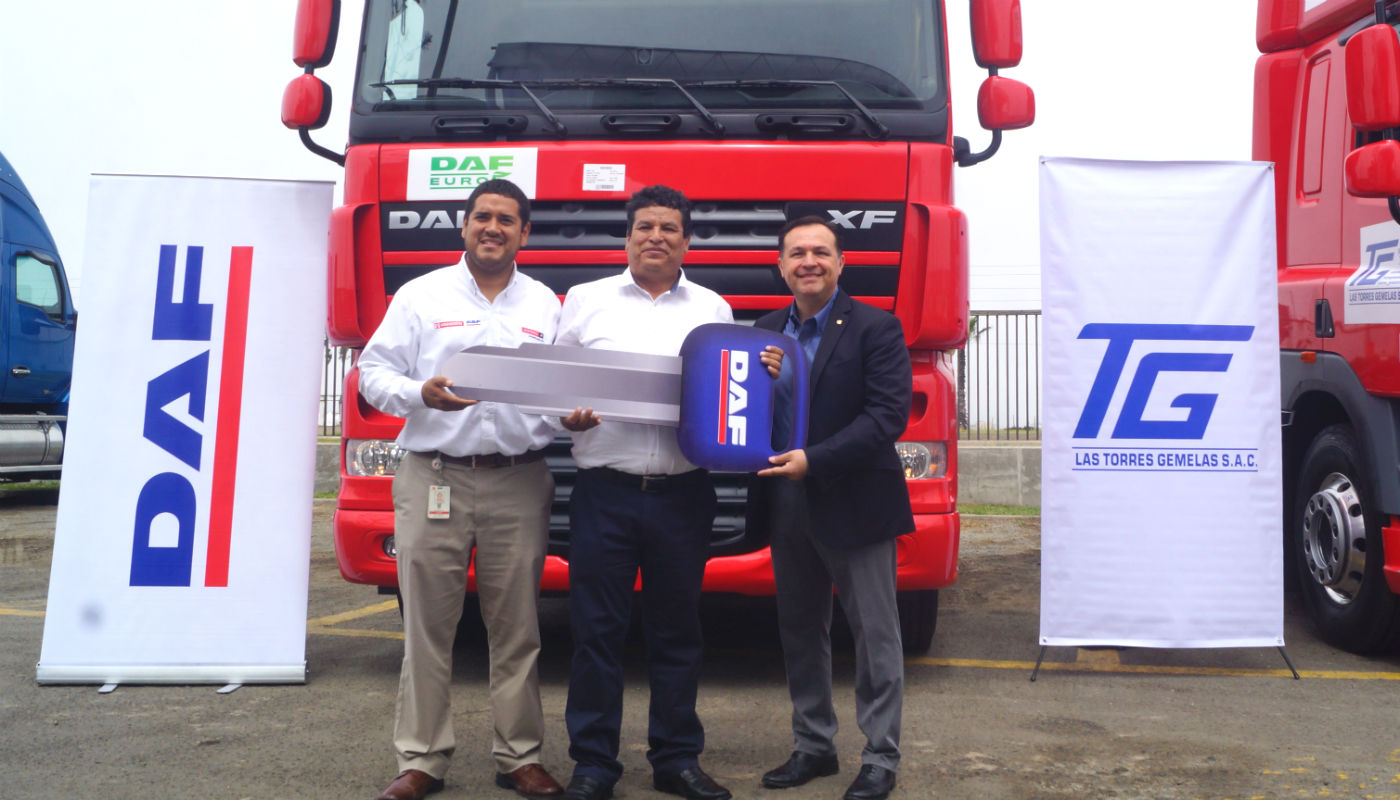 ¡DAF entregó sus primeros camiones con normativa Euro V!