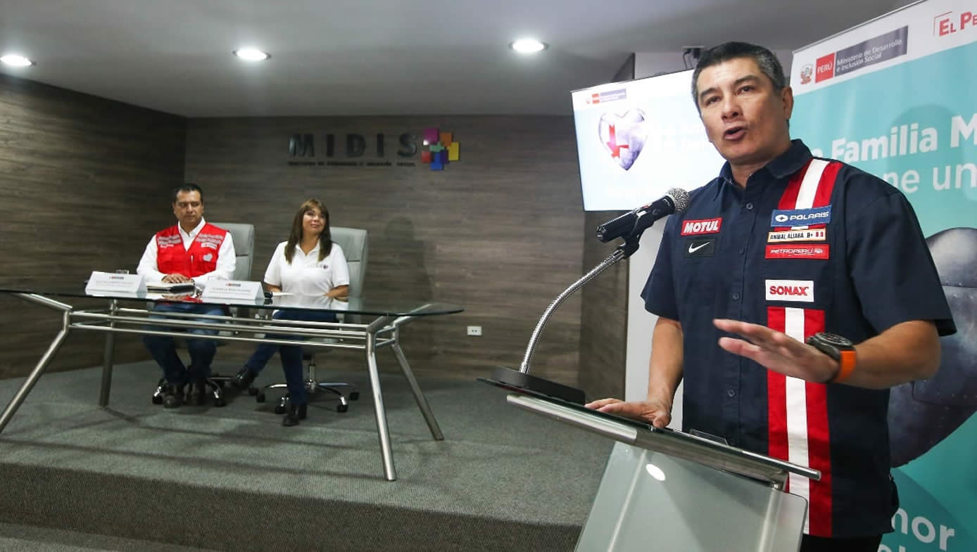 Rally Dakar: auto de Aníbal Aliaga será embajador de la Lucha contra la Anemia