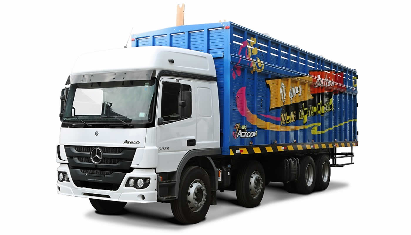 Mercedes Benz Atego 3030 llega con capacidad de hasta 22 toneladas