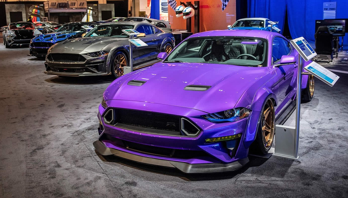 Ford presentó nuevos colores para el Mustang 