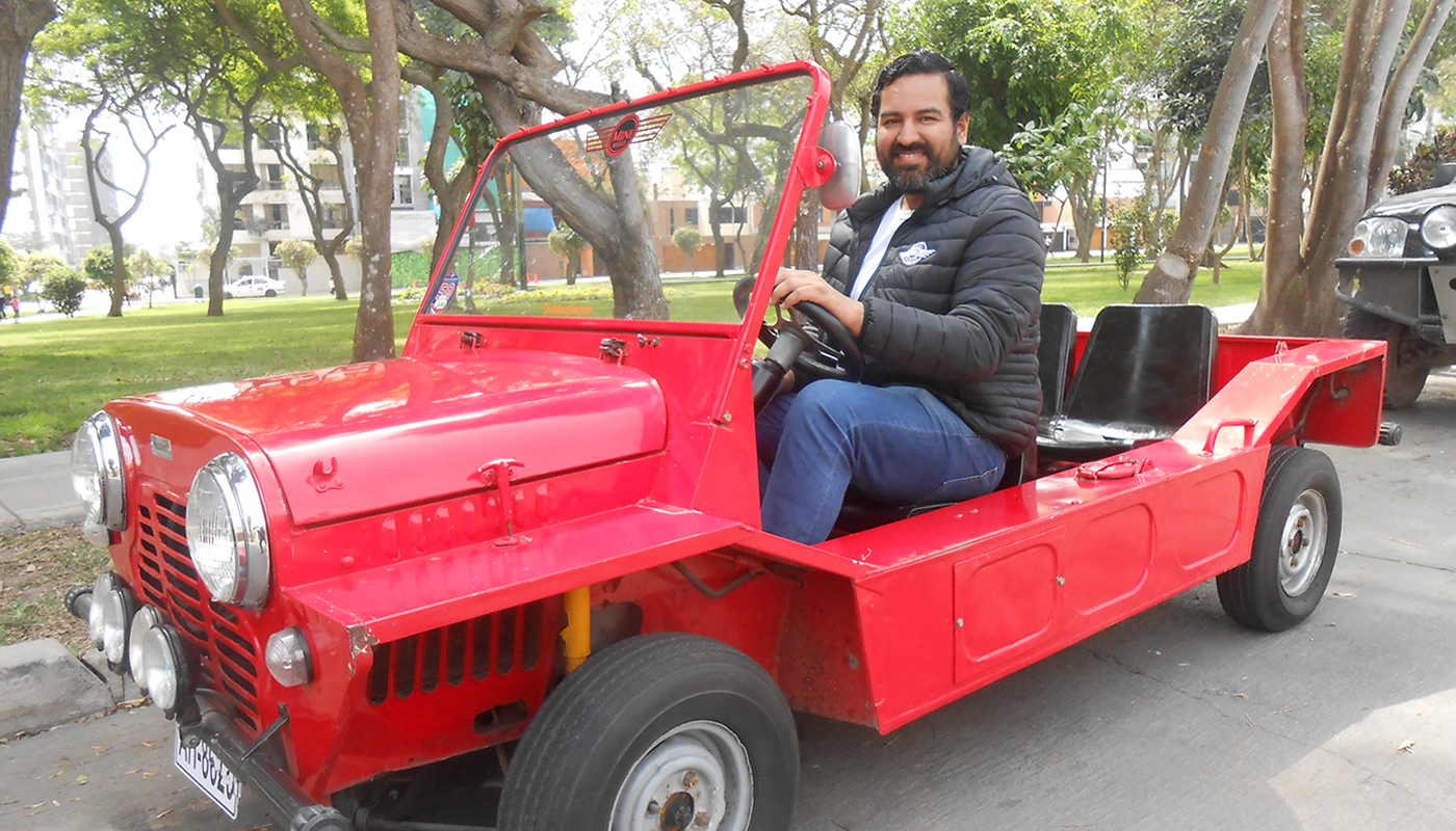 Nos fuimos hasta Surco en búsqueda de este buggy clásico de Inglaterra.