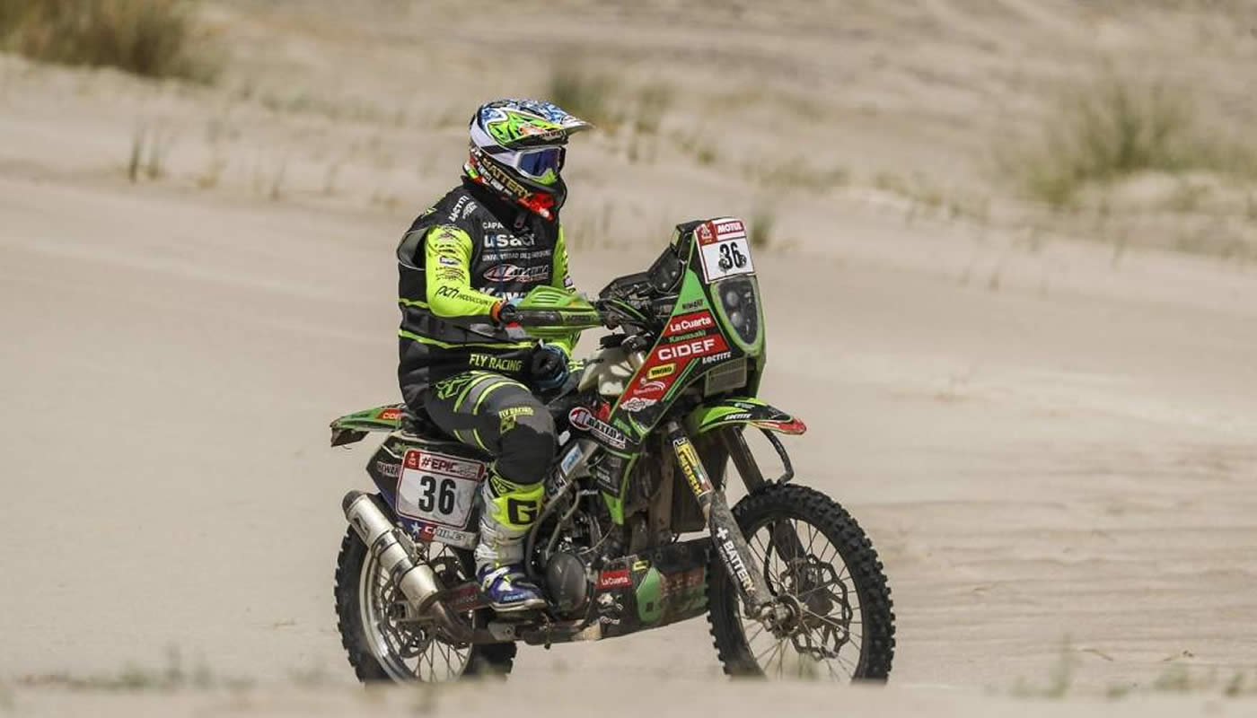 Piloto chileno Patricio Cabrera.