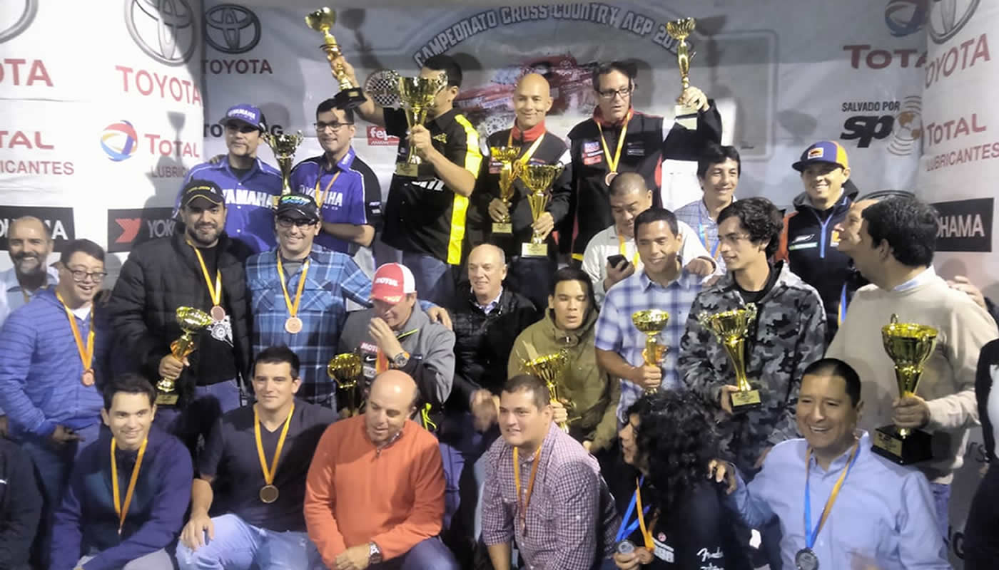 Ases del off road fueron galardonados