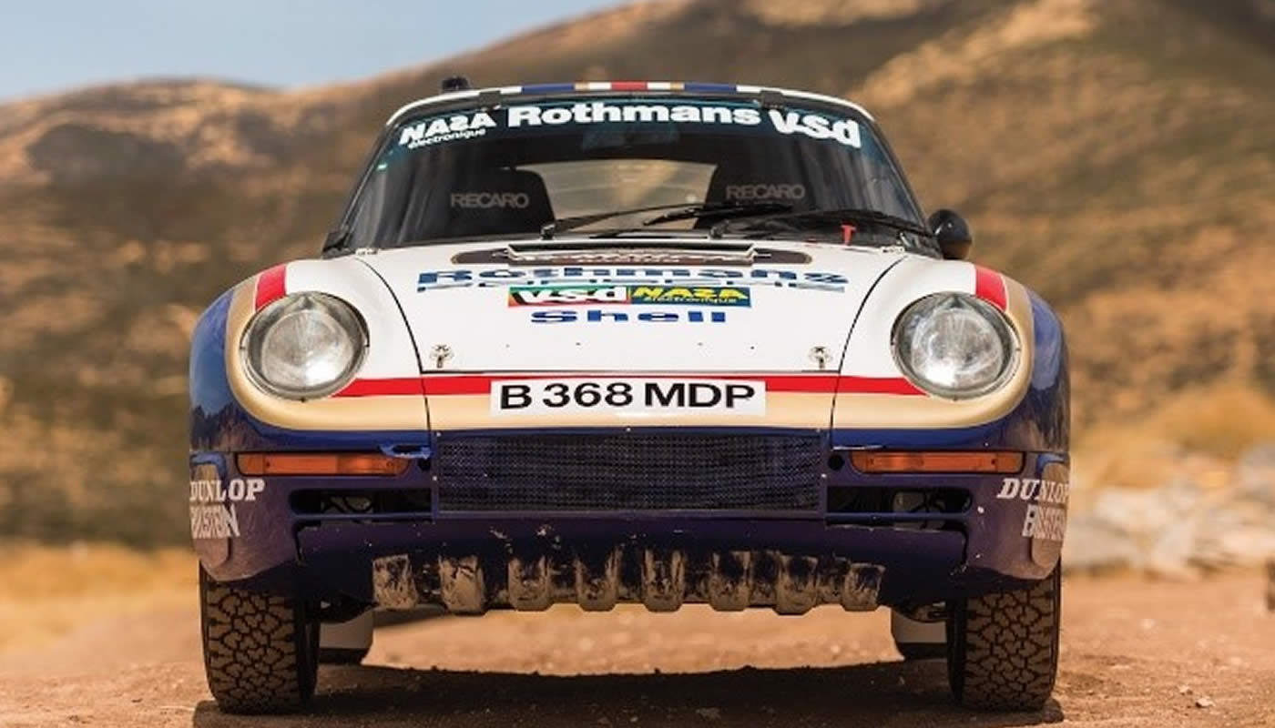 Vehículo participó en el Rally Dakar en 1985.