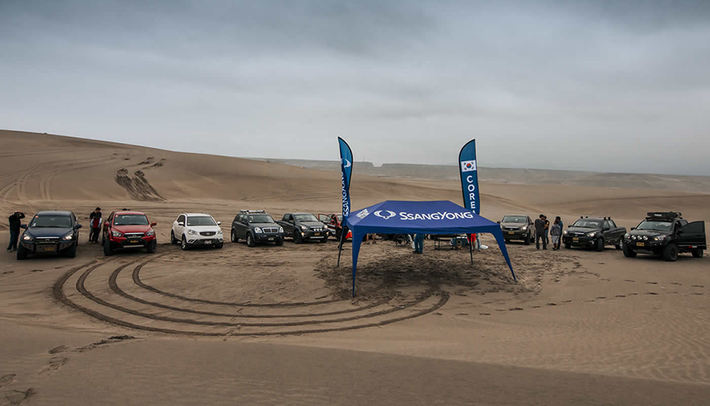 Travesía del SsangYong Club Perú fue todo un éxito