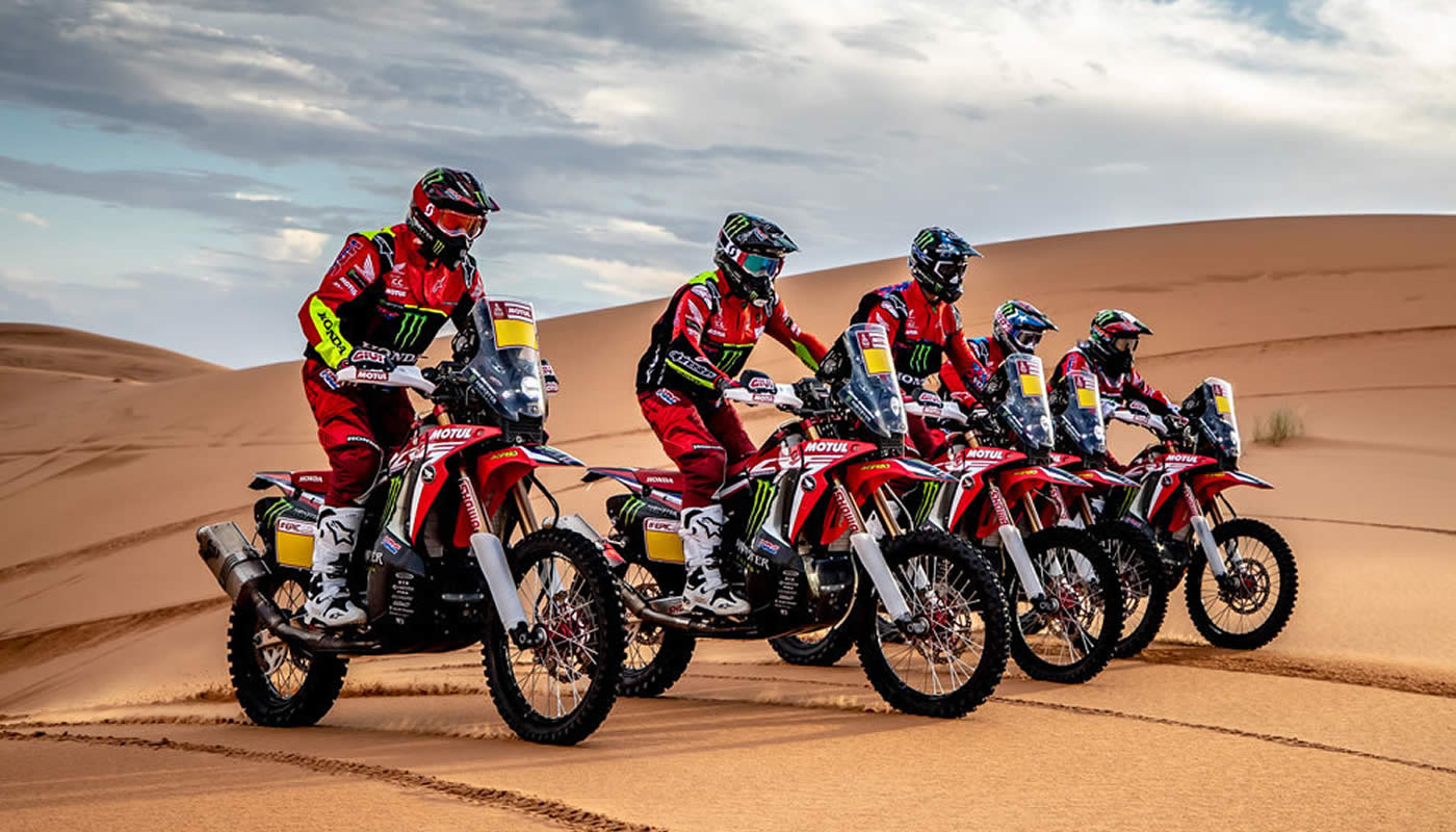 Rally Dakar: Team Honda listo para su arribo a Perú
