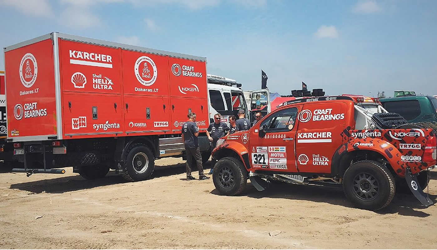 Los sitios oficiales y la largada del Dakar