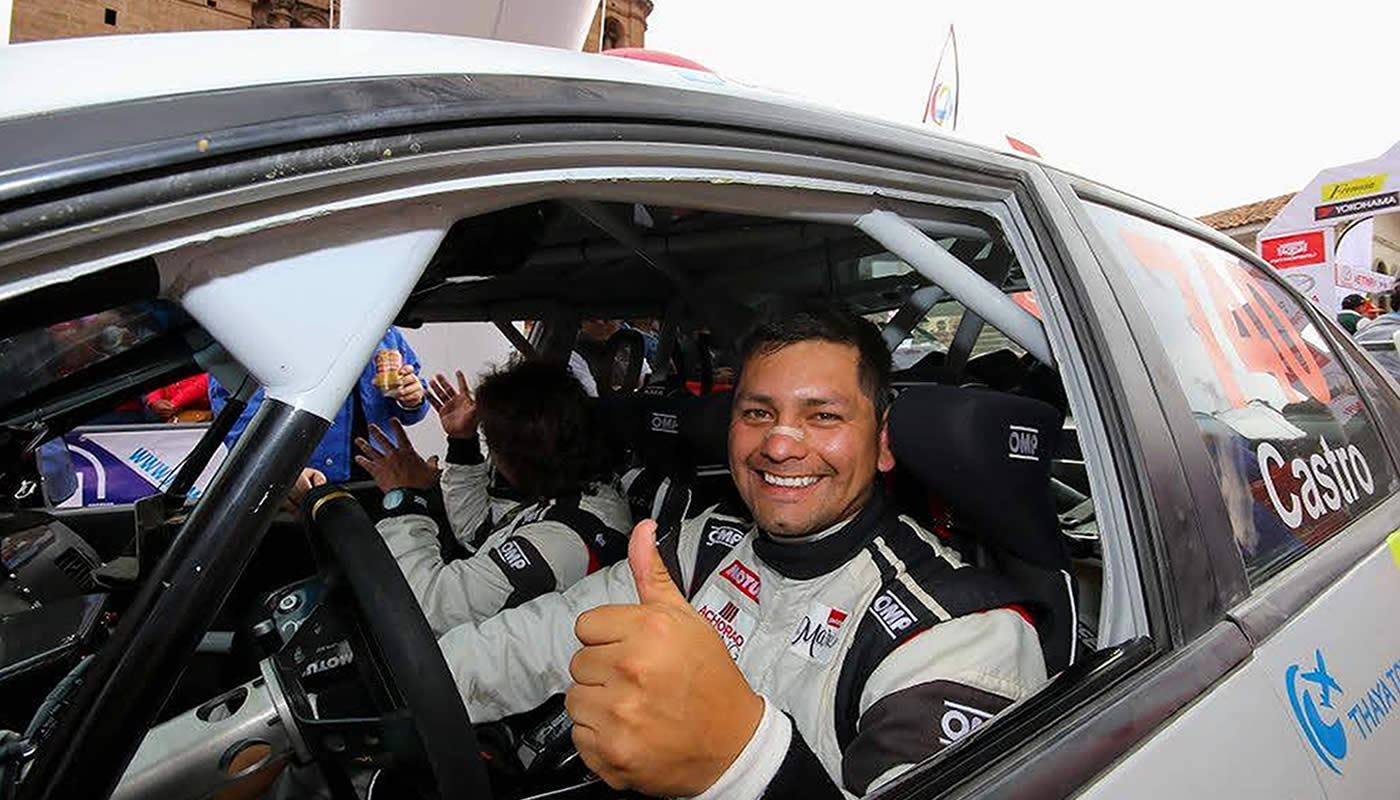 Hermanos Castro Yangali y Tommasini regresan por la victoria en caminos del inca