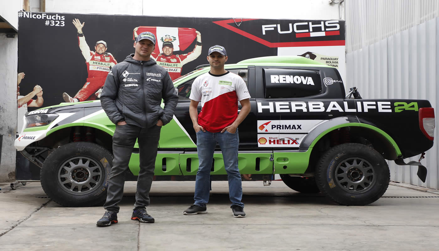 Nicolás Fuchs y Ashley García fuera de peligro tras abandonar en el Desafío Inca 2018