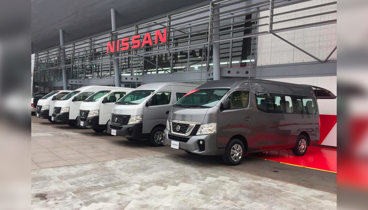 ¡El equipo completo! Conoce lineup de la Nissan Urvan