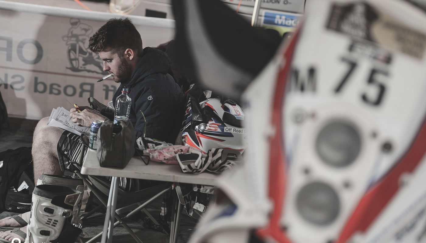 La Biblia dakar, el road-book