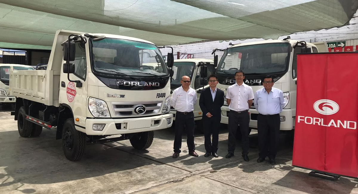 Forland  e Incapower traen el nuevo camión FD400 a un precio asombroso