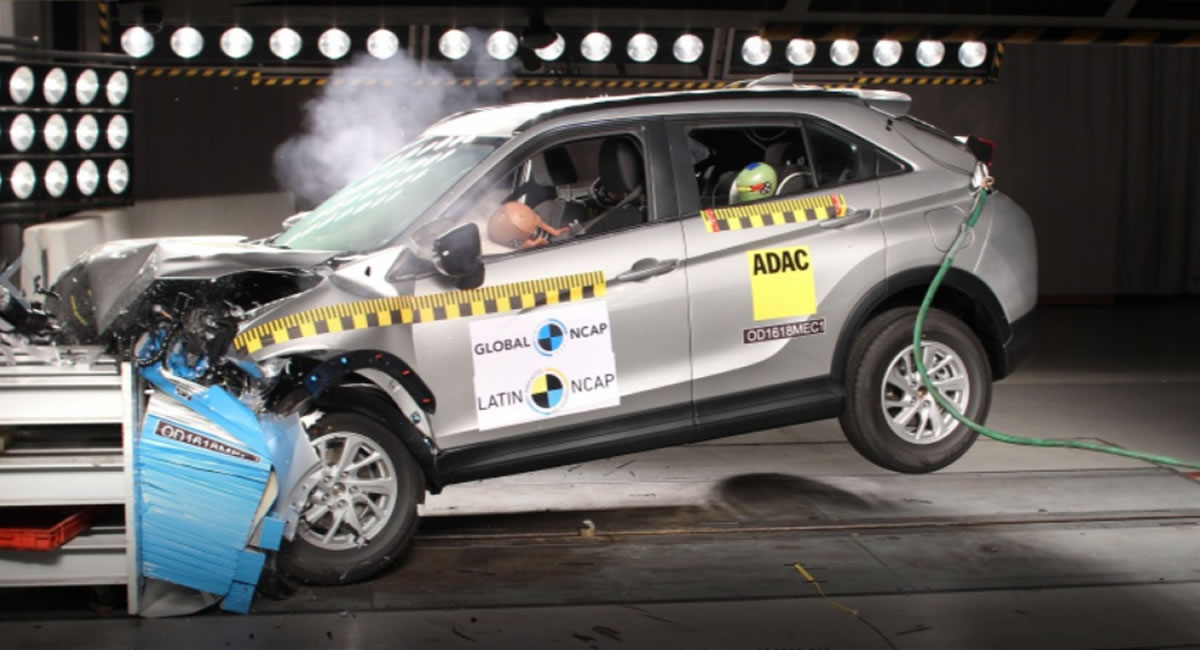 Latin NCAP: ¿por qué la Mitsubishi Eclipse Cross bajó su puntuación en seguridad?