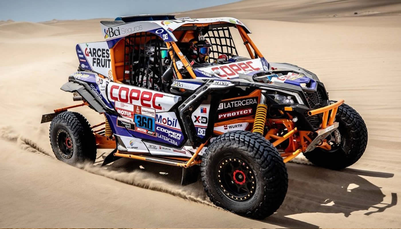 Chaleco López lidera la SXS en la etapa 7 del Dakar