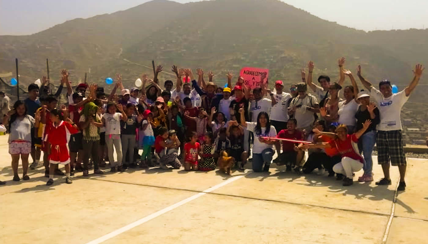 Un partido contra la pobreza: La ayuda del ASO en Pamplona Alta