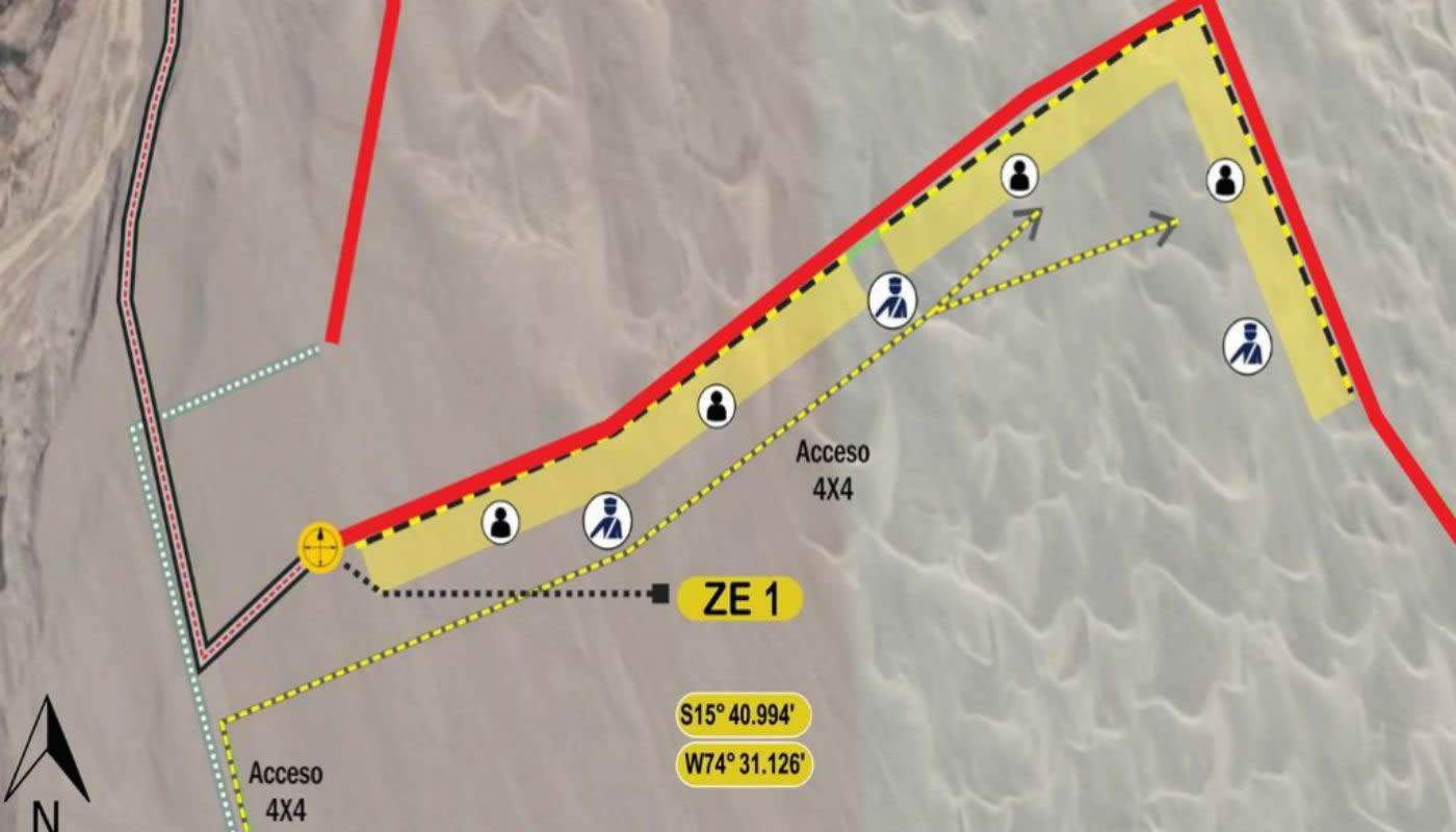 Zona de espectadores / Etapa 6 / Arequipa - San Juan de Marcona