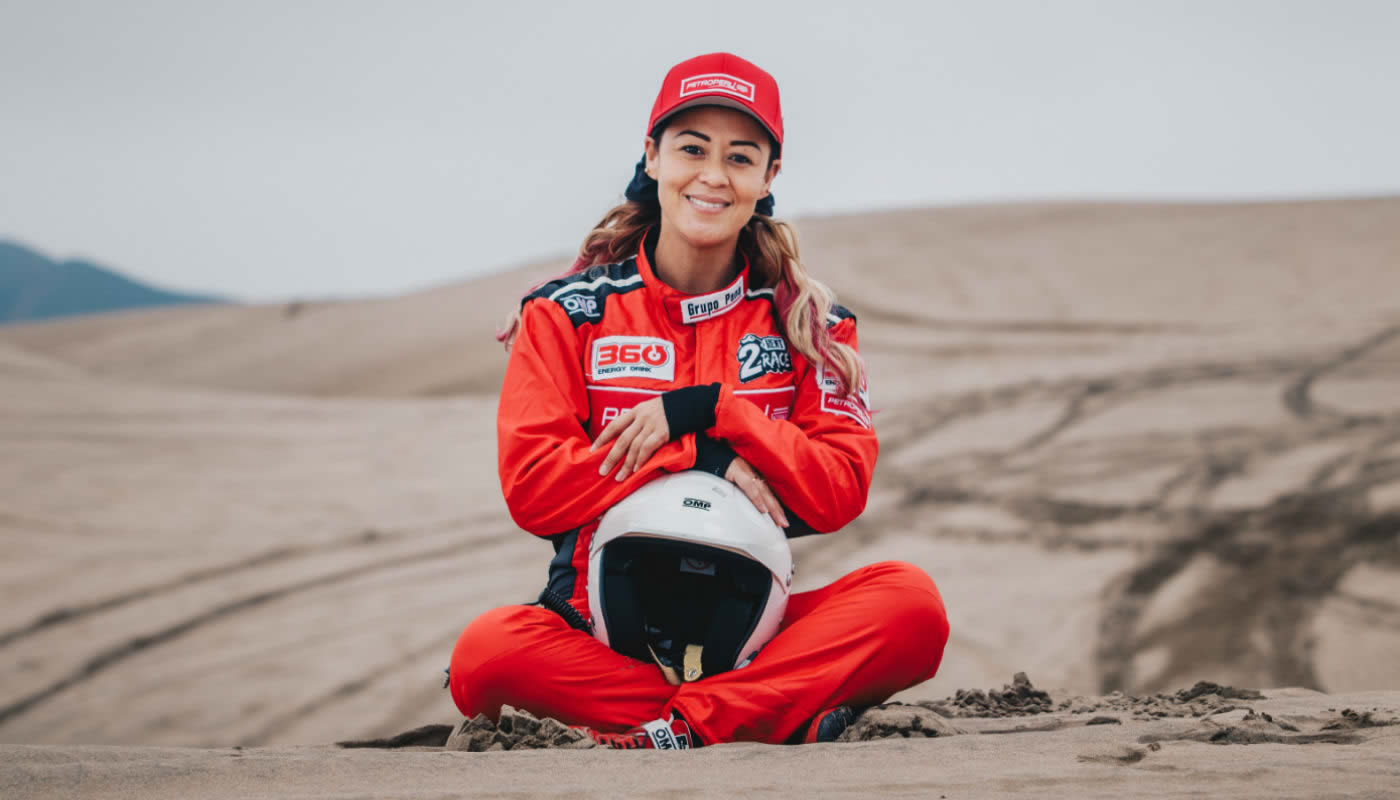 Fernanda Kanno continúa en el Rally Dakar 2019