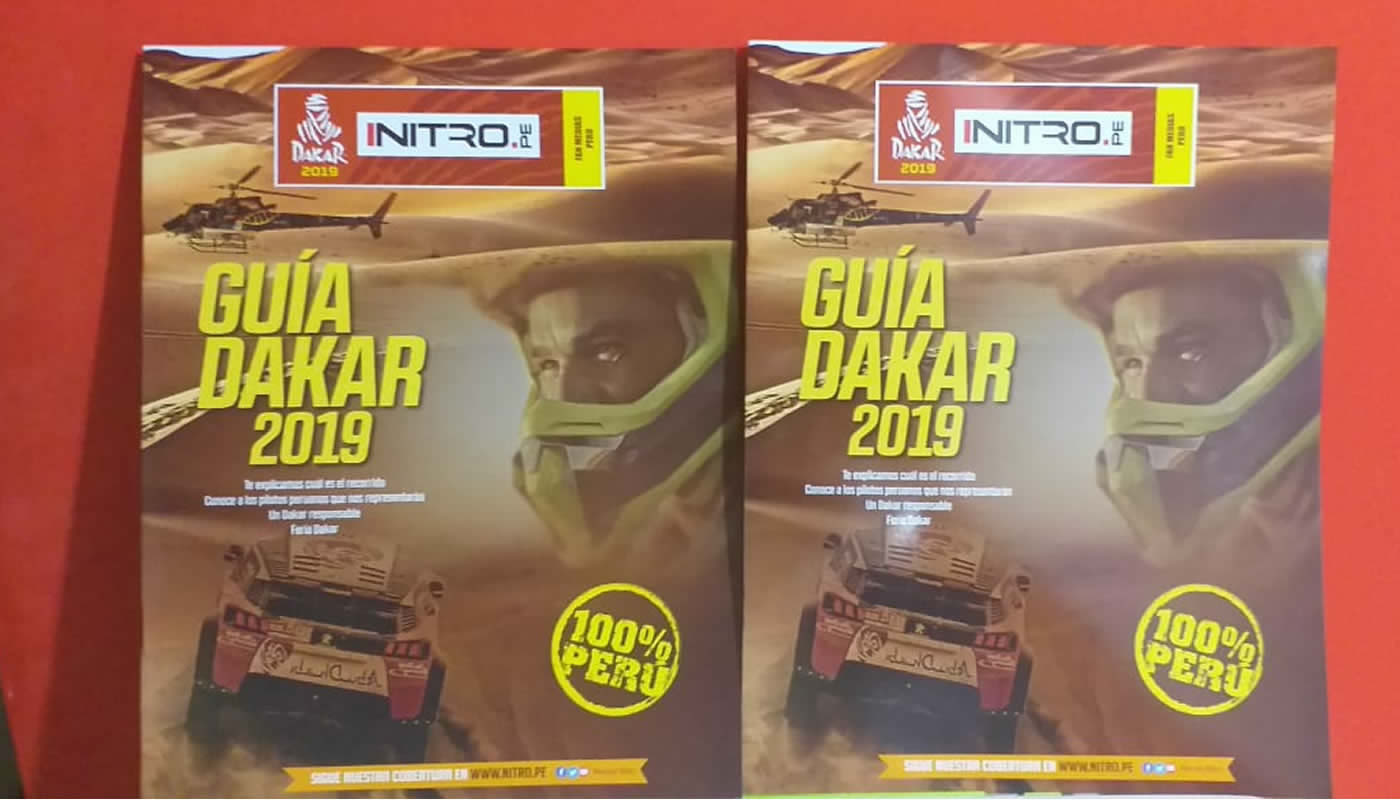¡Guía Dakar 2019!: la más completa información del Dakar en un solo lugar
