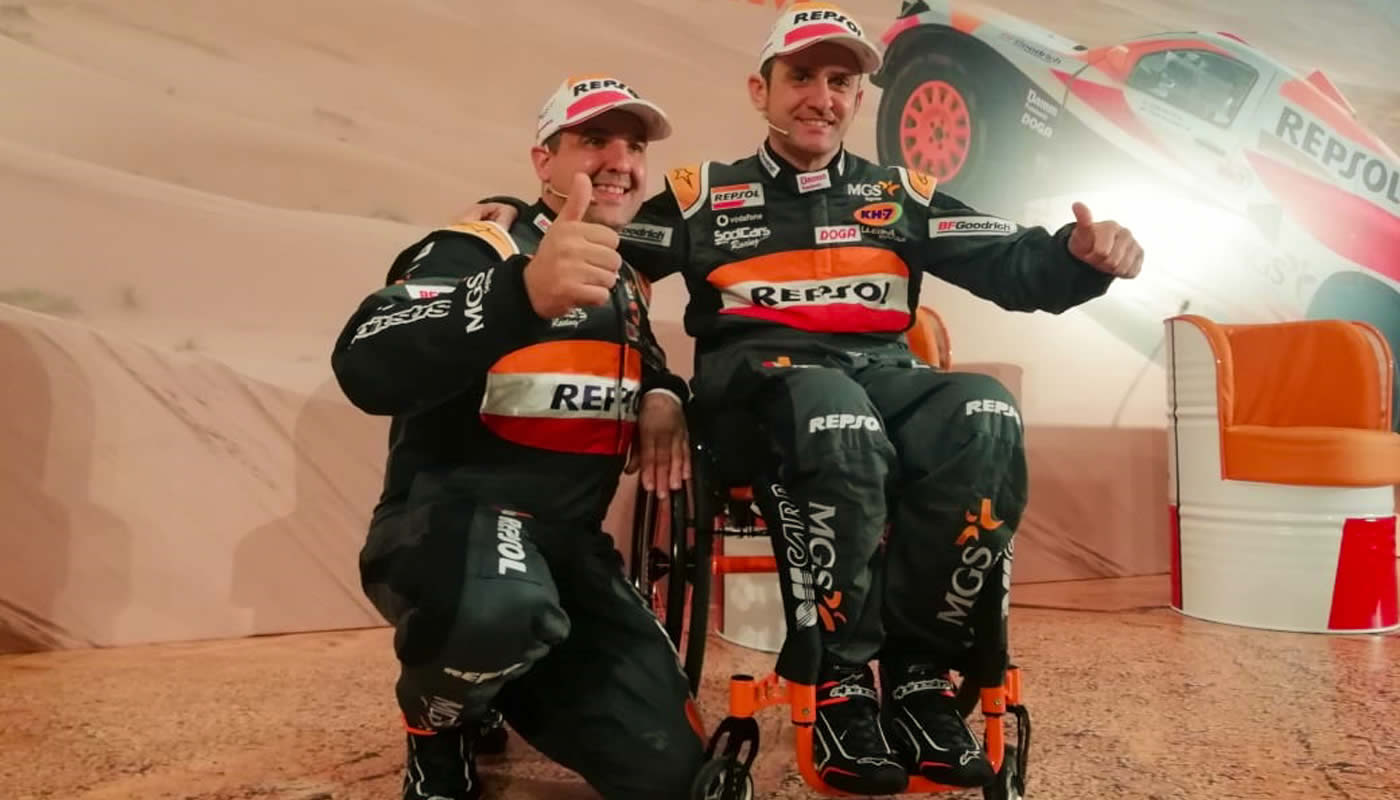 Isidre Steve: “Estamos listos para el Dakar”